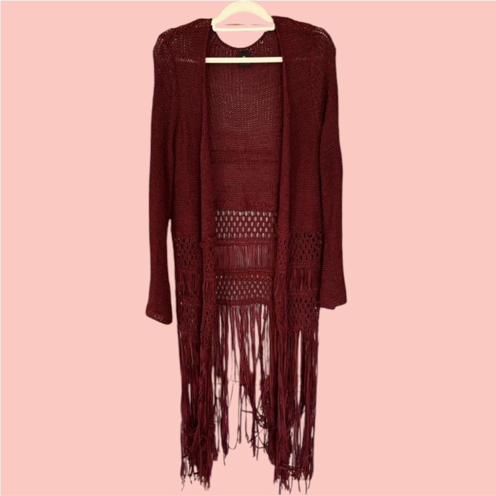Lillian Macrame Duster